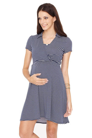 Cathy Zig-Zag Nursing Dress by Dote