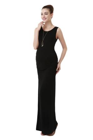 Georgia Tank Column Maxi Maternity Dress by Kimi & Kai Maternity