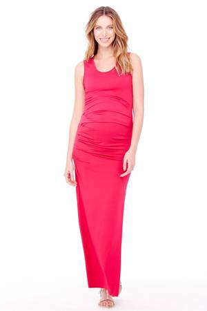 Ingrid & Isabel Pleated Tank Maxi Maternity Dress by Ingrid & Isabel