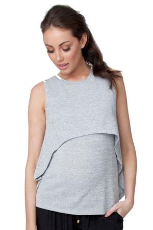 Ripe Swing Back Maternity & Nursing Tank by Ripe Maternity