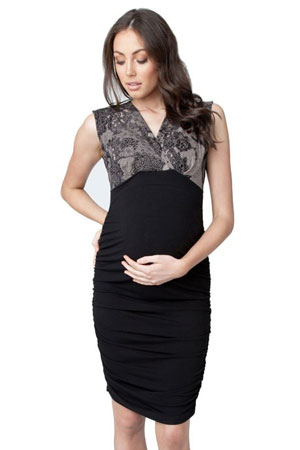 Lourdes Chantilly Maternity & Nursing Dress by Ripe Maternity