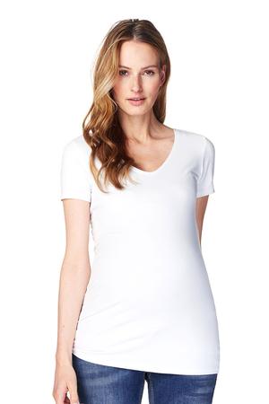 Must- Have Short Sleeve V-Neck Maternity Tee by Noppies