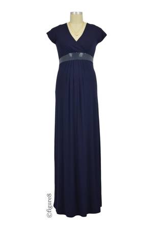 Morgan Sequin Maxi Nursing Dress by Annee Matthew