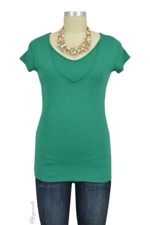 Lise V-Neck Nursing Top by Pomkin