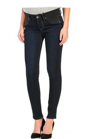 Paige Denim Verdugo Ankle Maternity Jeans w/ Elastic Insets by Paige Denim