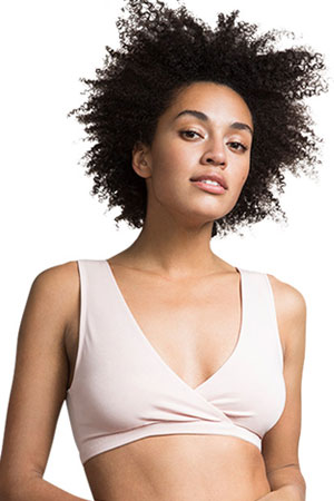 Boob Design Go-To Maternity & Nursing Sleep Bra (Soft Pink) by Boob Design