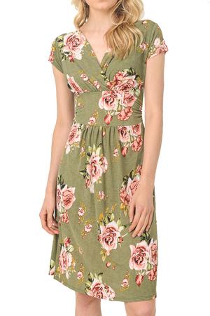 Olivia Floral Nursing Friendly Dress by Elly Kiara