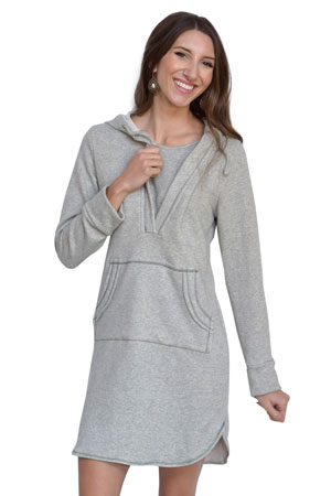 Sophie & Eve Snuggle Hoodie Sleep Dress by Sophie & Eve