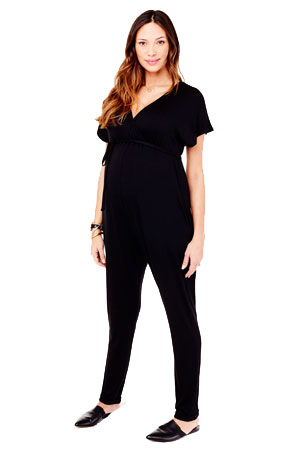 Ingrid & Isabel Crossover Maternity & Nursing Friendly Jumpsuit by Ingrid & Isabel