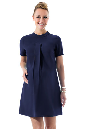 Carla High Neck Maternity & Nursing Dress by Spring Maternity