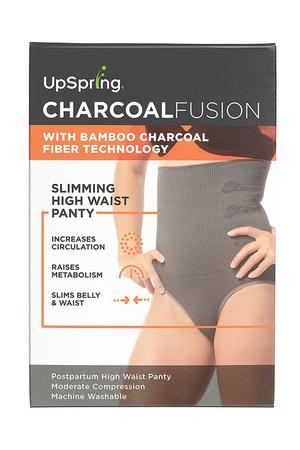 UpSpring Charcoal Fusion Postpartum Belly Slimming High Waist Panty by UpSpring