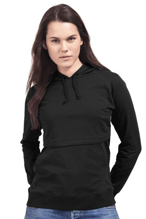 Boob Design B-Warmer Organic Knitted Nursing Hoodie with Kangaroo Pockets by Boob Design
