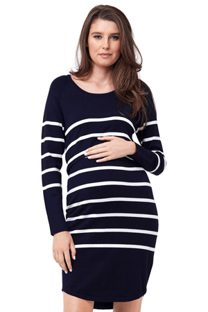 Valerie Up Down Maternity & Nursing Lightweight Sweater Tunic Dress by Ripe Maternity