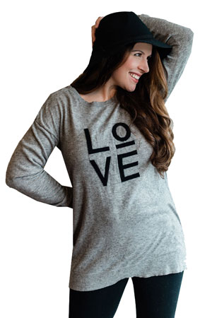 Seraphine Amelie Love Maternity & Nursing Sweater by Seraphine