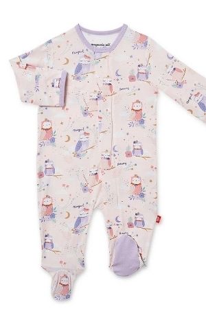 Magnetic Me Baa Baa Baby Pink Modal Footie