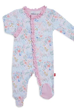 Magnetic Me Lullaby Sky Pink Modal Footie main image 0