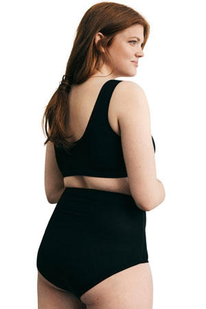Boob Design 24/7 Soft Support Brief (Black) by Boob Design