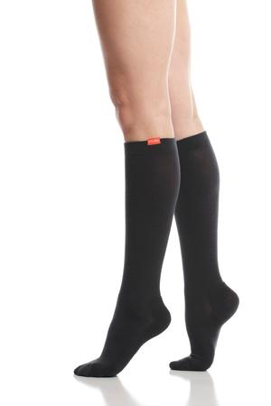 Vim & Vigr 15-20 mmHg Compression Socks - Cotton (Solid: Black) by Vim & Vigr