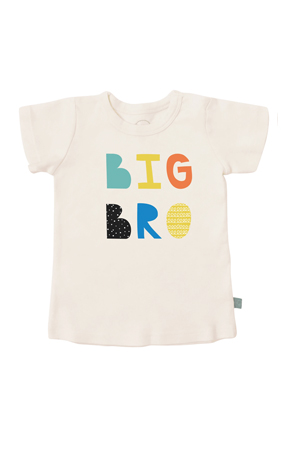 Finn + Emma Organic Cotton Graphic Tee (Big Bro) by Finn + Emma