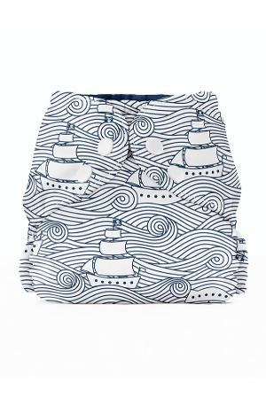 Esembly Outer Cloth Diaper Cover (WWF High Seas) by Esembly