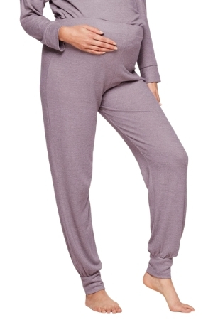 Belabumbum Anytime Pant (Plum Marl) by Belabumbum