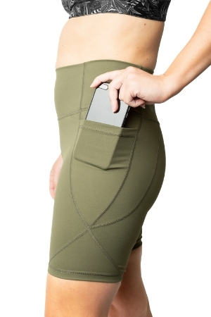 Cadenshae Power FIT Bike Shorts wtih Pockets (Hunter) by Cadenshae