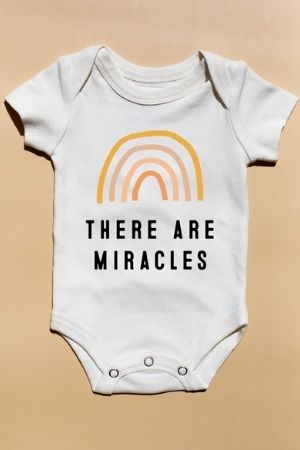 Modern Burlap Organic Bodysuit (There Are Miracles) by Modern Burlap