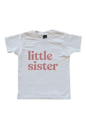 Gladfolk Organic Baby Tee (Mauve Little Sister) by Gladfolk