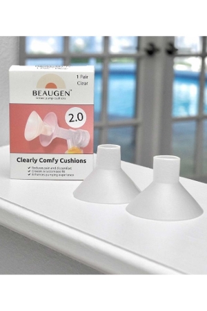 BeauGen Clearly Comfy Breast Pump Cushions 2.0 () by BeauGen