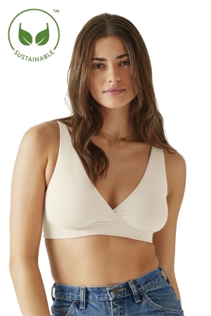 Bravado Designs Ballet Nursing Bra in Sustainable Fabric (Antique White) by Bravado Designs