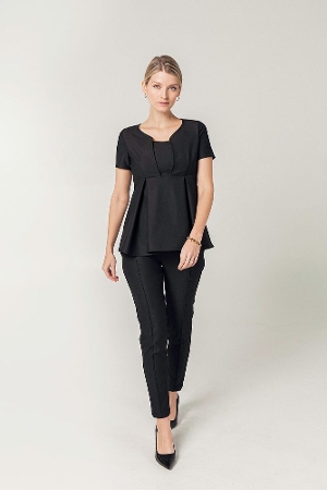 Favorite Maternity Dress Pants (Black) by Marion Maternity