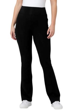 Ripe Organic Jersey Maternity & Beyond Flare Pant (Black) by Ripe Maternity