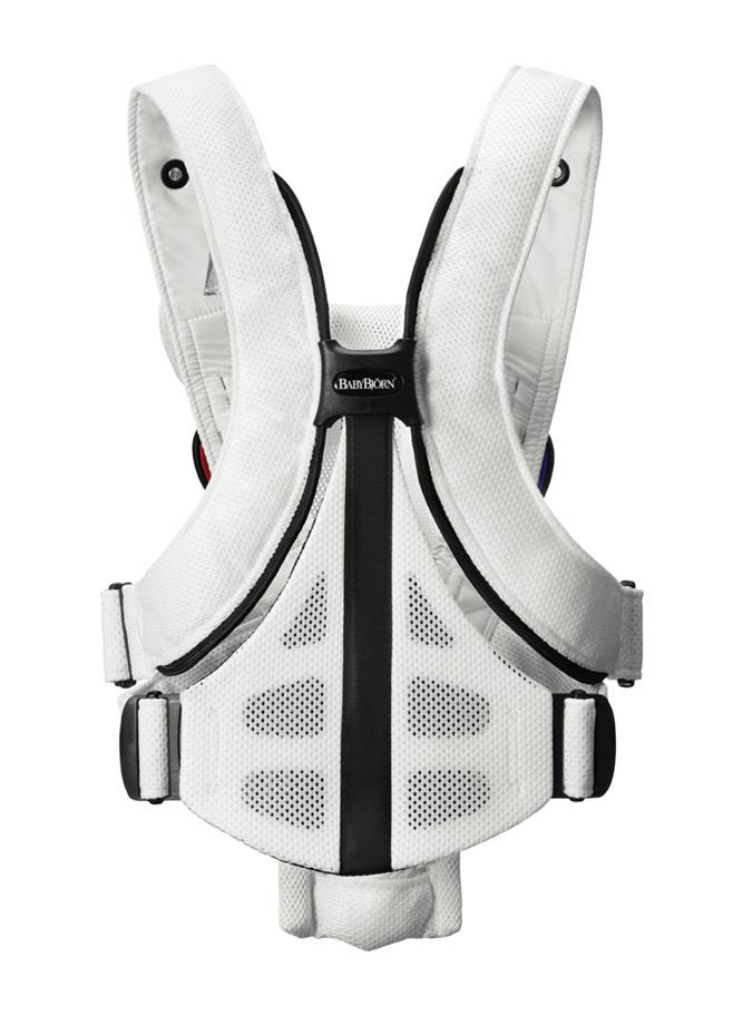 BabyBjorn Baby Carrier Active in White Mesh