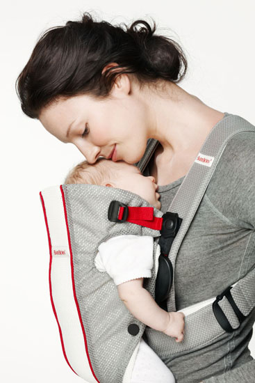 baby bjorn carrier air gray white