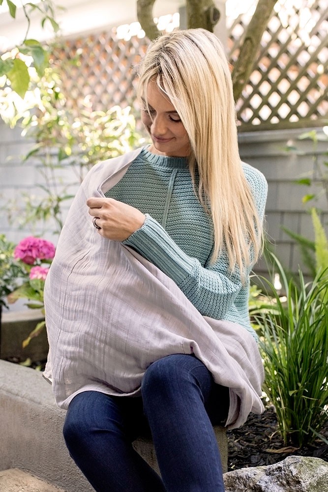 breastfeeding muslin wrap