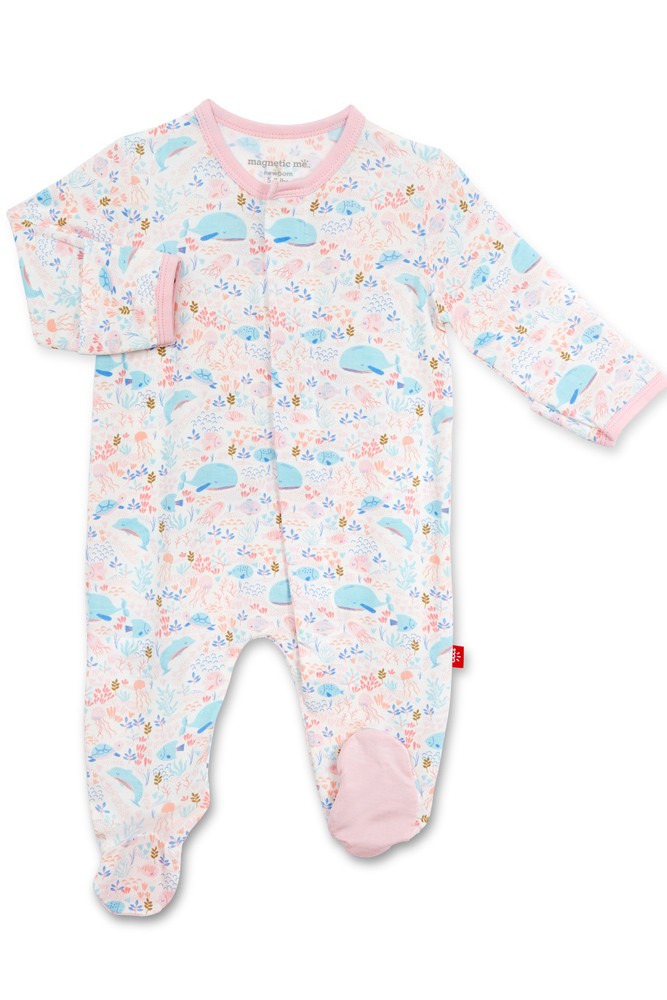 Me™ Modal Baby Footie in Sea of Splendor
