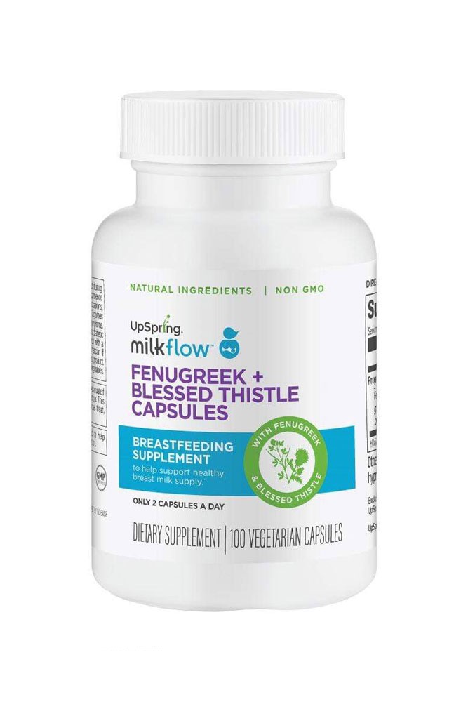 Milkflow Fenugreek & Blessed Thistle Concentrated Capsules ...