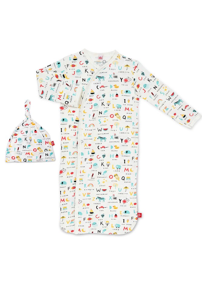 magnetic baby gown
