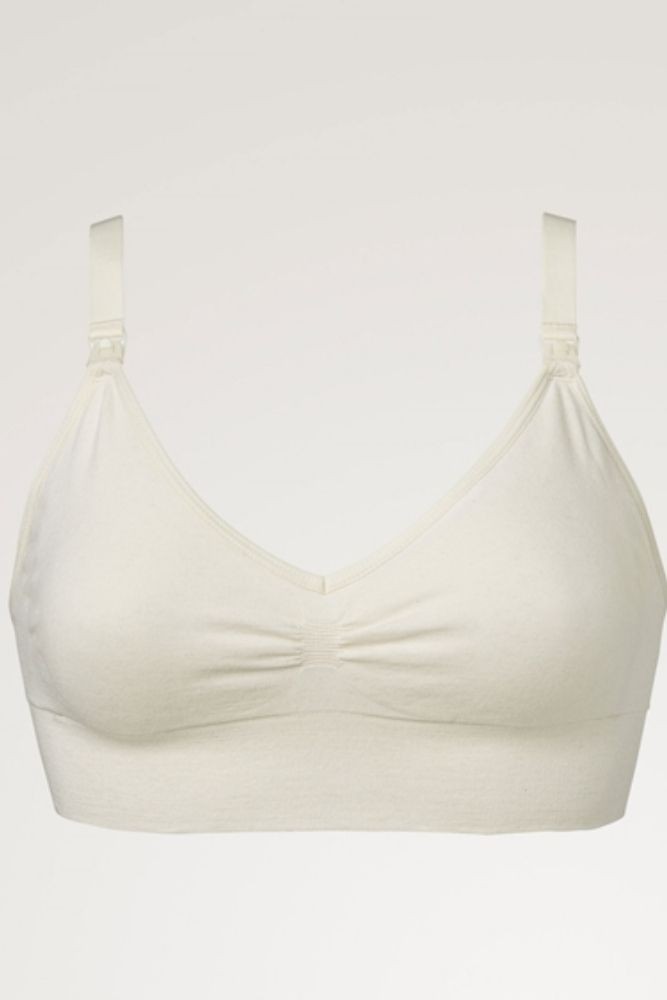 Boob Design Fast Food Organic Cotton Nursing Bra in Natural Undyed