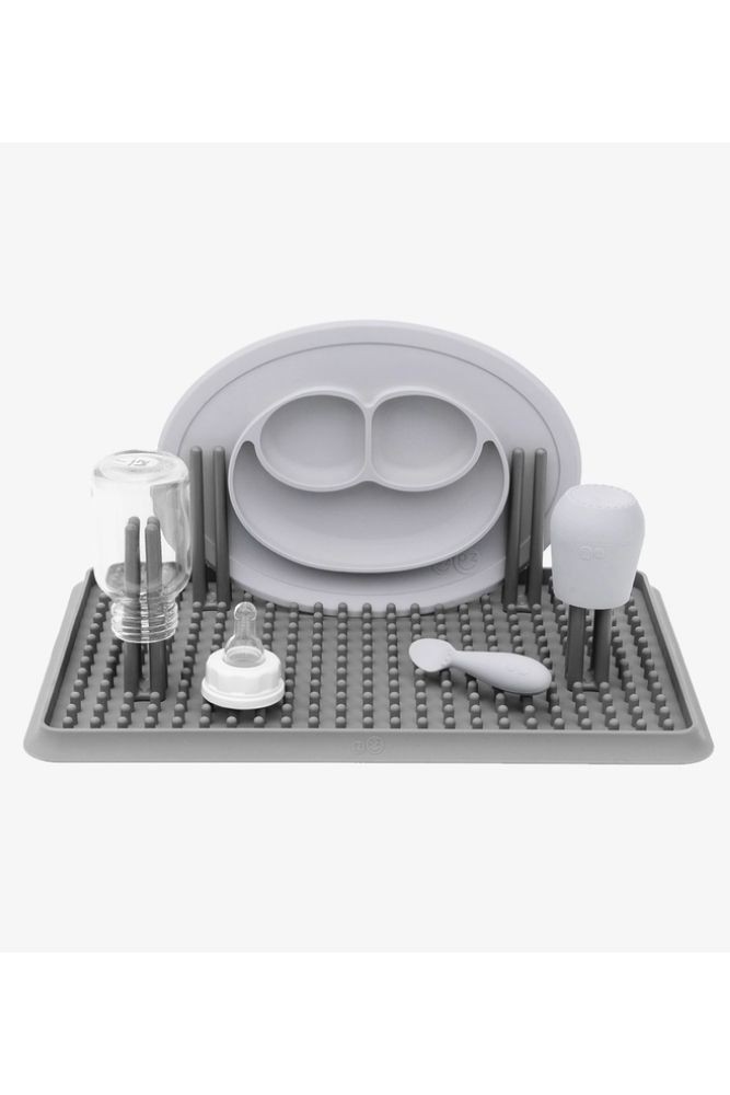 ezpz Silicone Drying Rack in Gray
